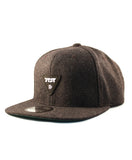 Low Logo Snapback | Gray Wool