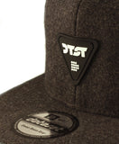 Low Logo Snapback | Gray Wool