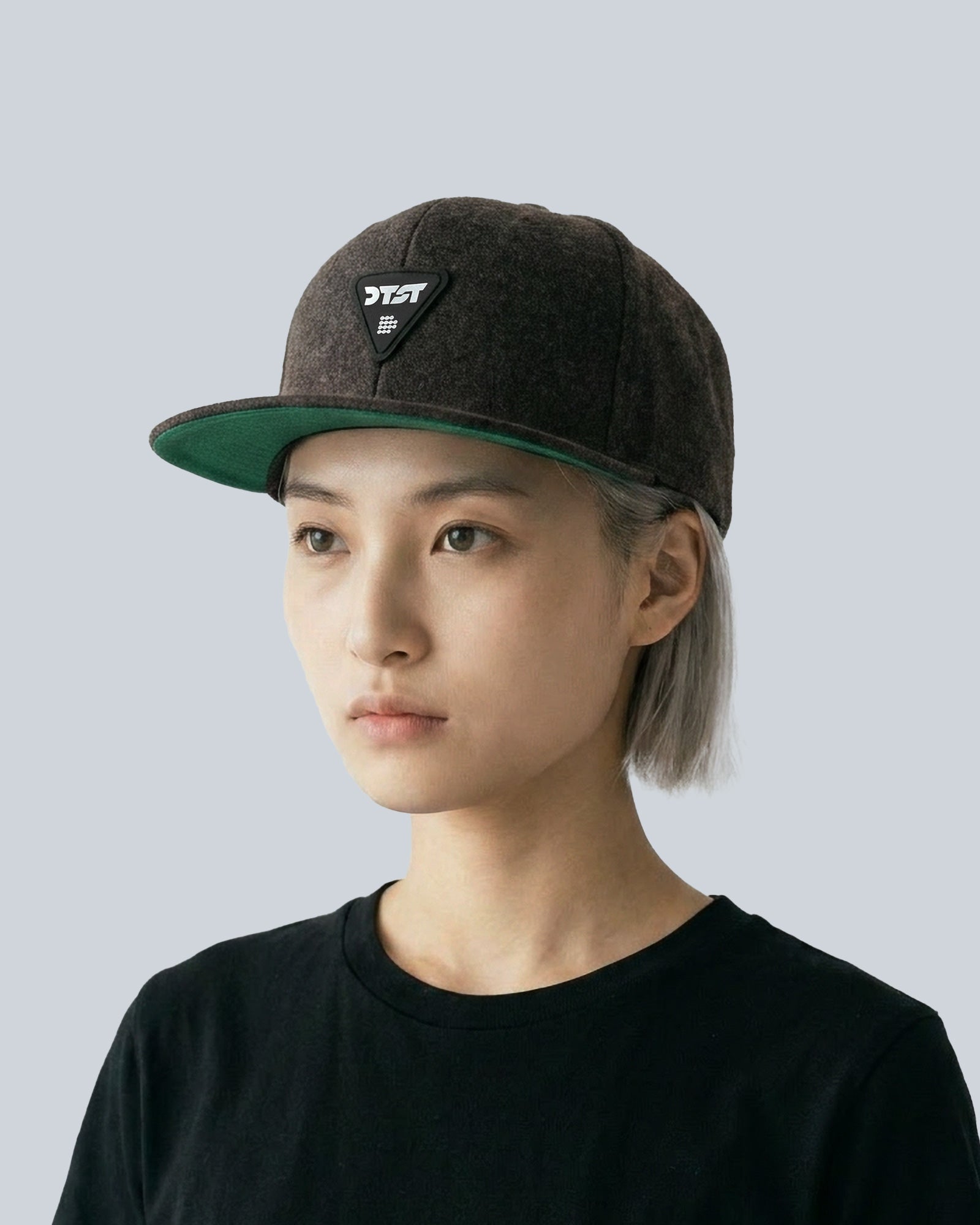 Low Logo Snapback | Gray Wool